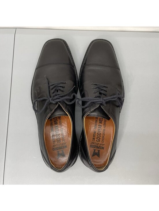 Mephisto Melchior Dress Oxfords Shoes Cap Toe Leather Black Mens 10.5